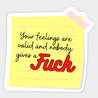 Motivational Note Sticker